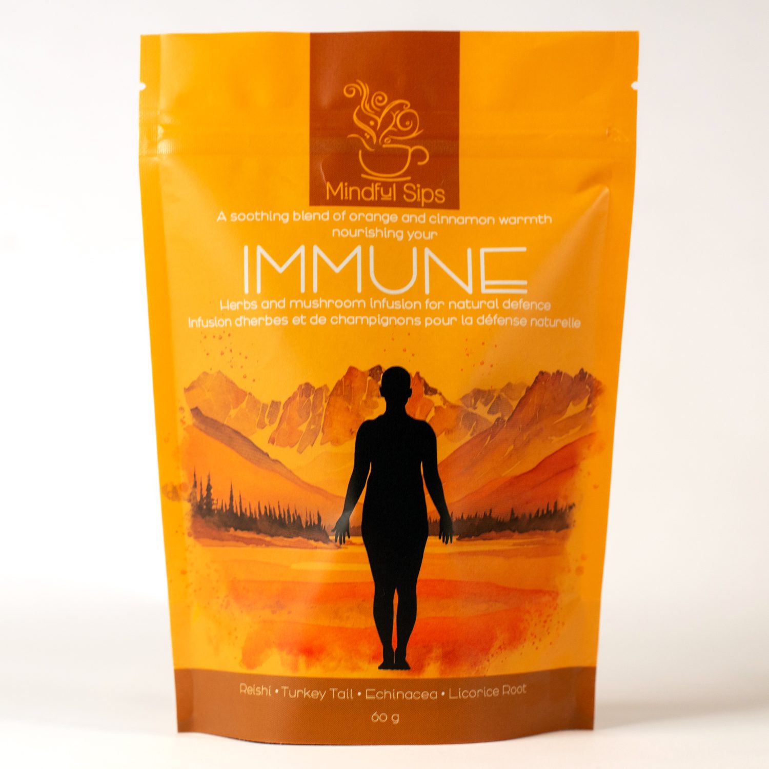 Immune - Daily Natural Defense Herbal Tea - Loose Leaf Tea, 60g