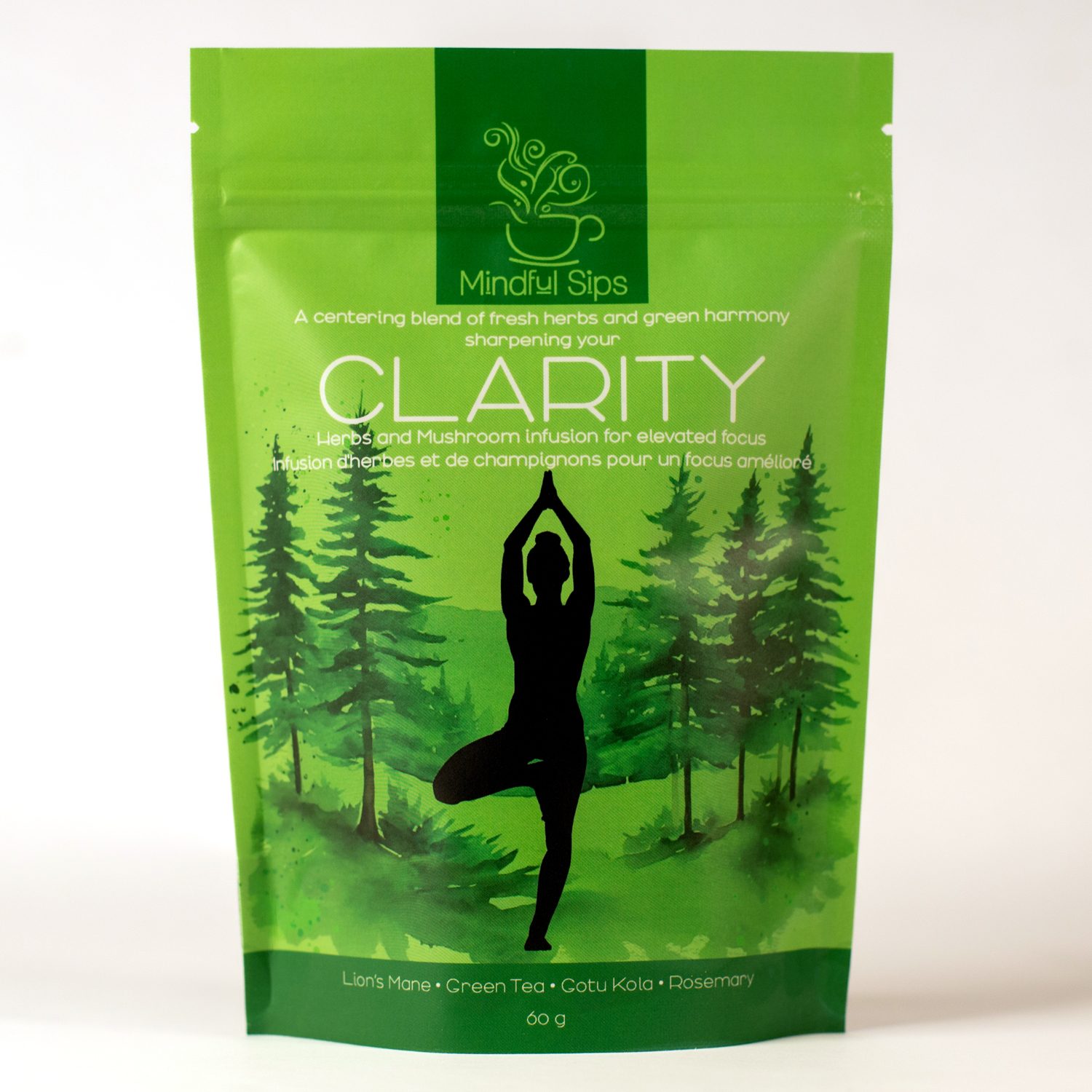 Clarity - A Fresh Centering Midday Tea - Loose Leaf, 60g
